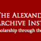 The Alexandria Archive Institute 